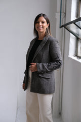 Blazer Bordado Negro