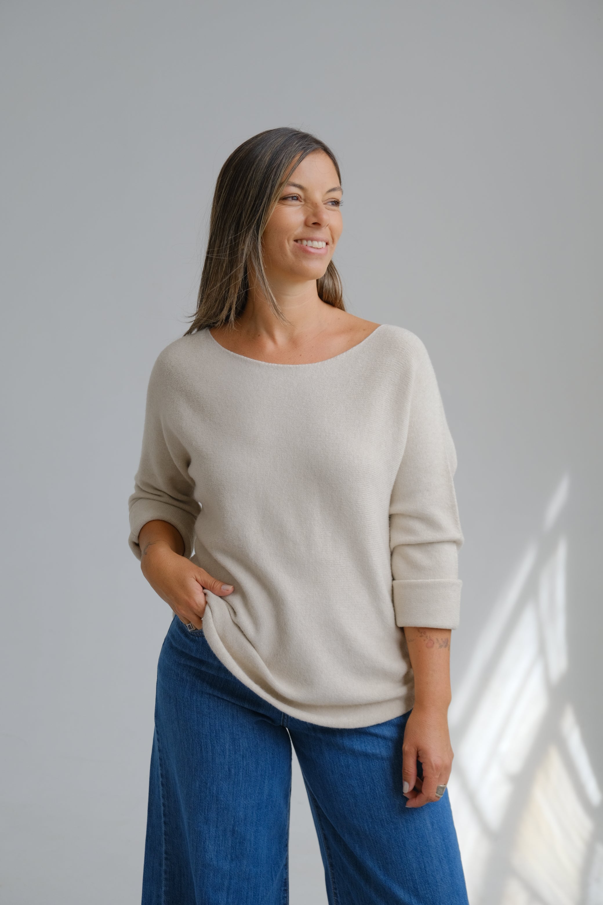 Sweater Comodín Beige