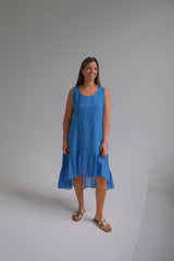 Vestido Flamenquero Azul Jean