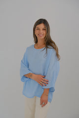 Blusa Lara Celeste