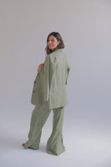 Blazer verde seco Cápsula