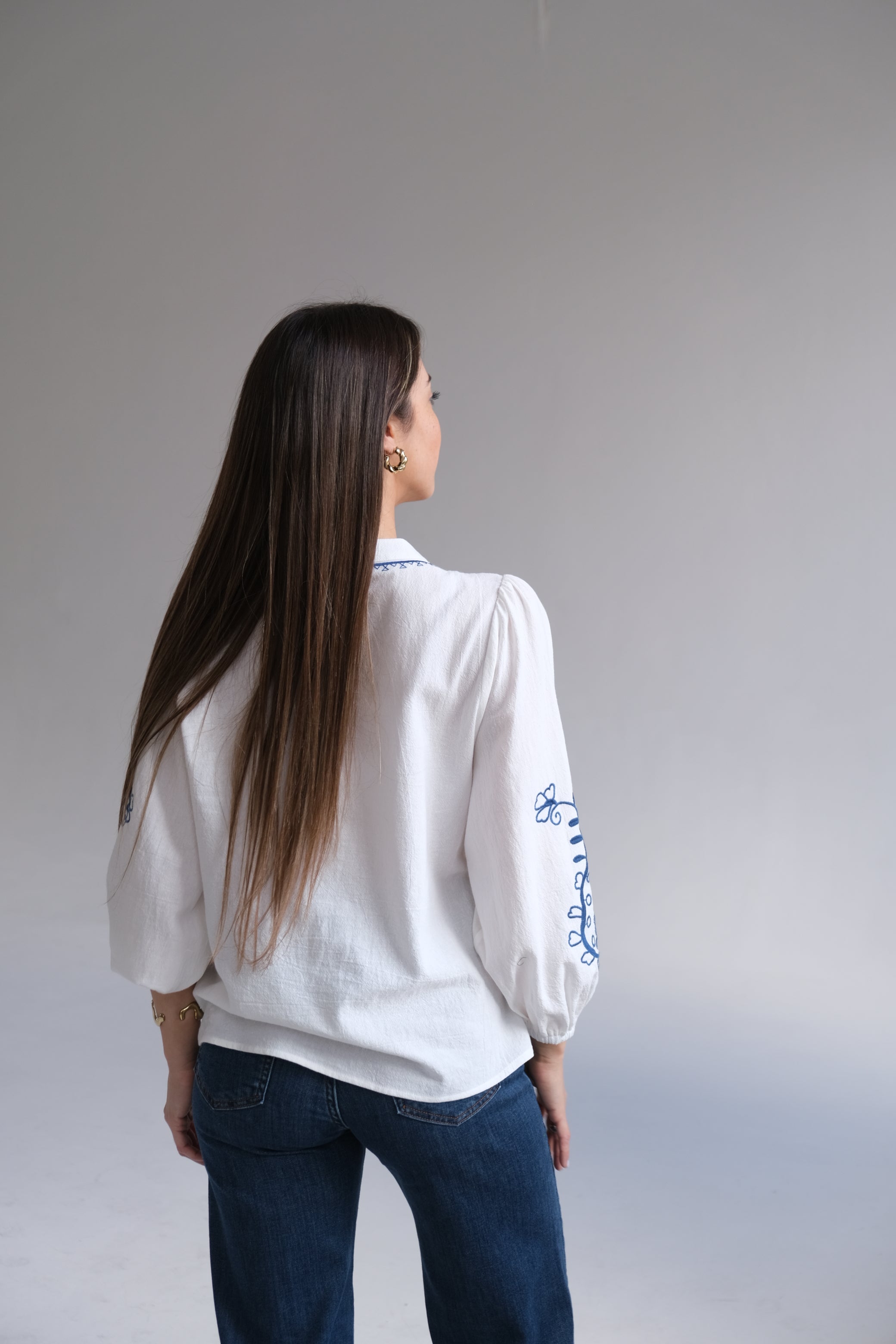 Camisa Tina Azul