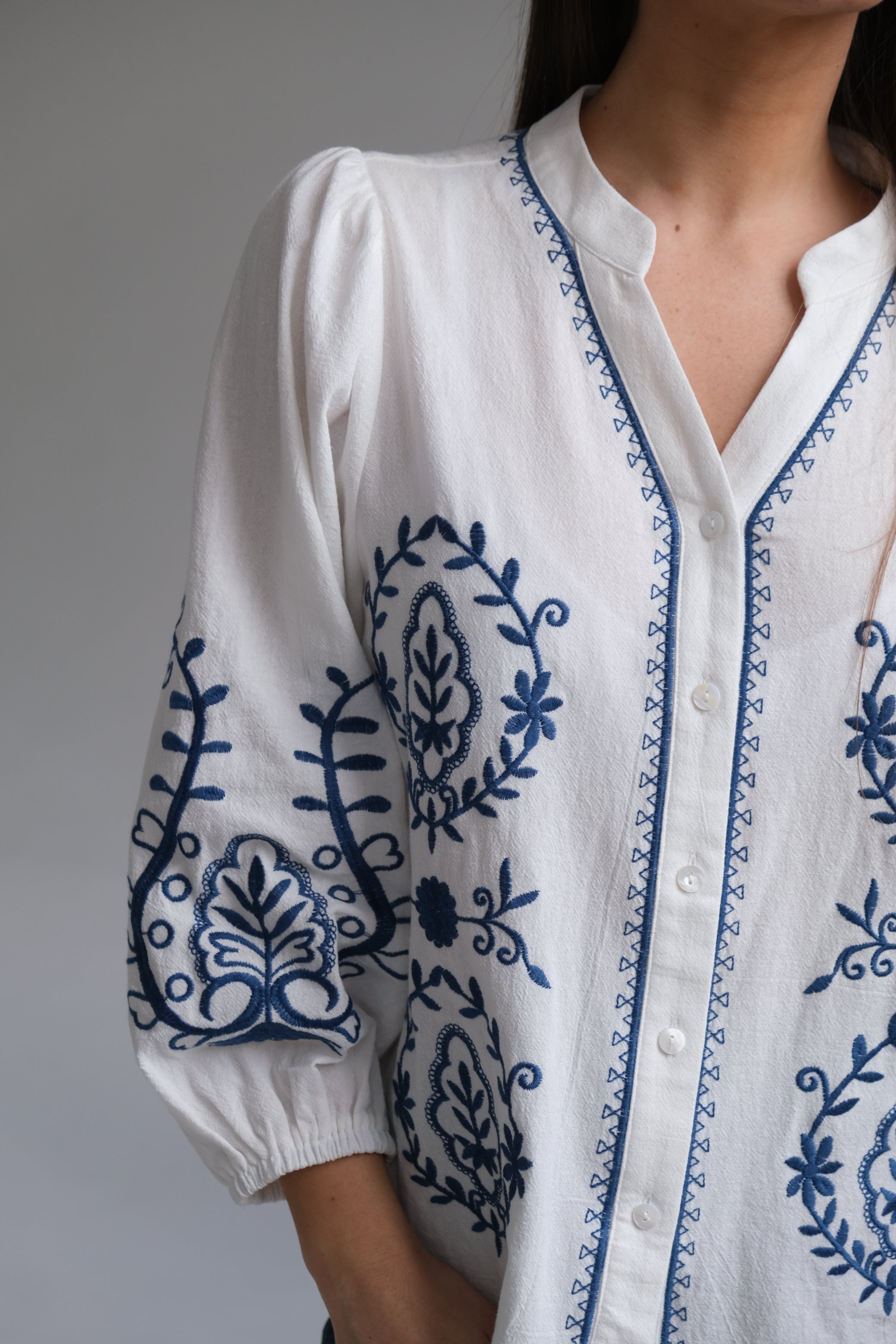 Camisa Tina Azul