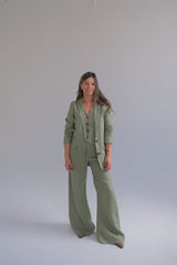 Pantalón Bruna Verde Seco CÁPSULA