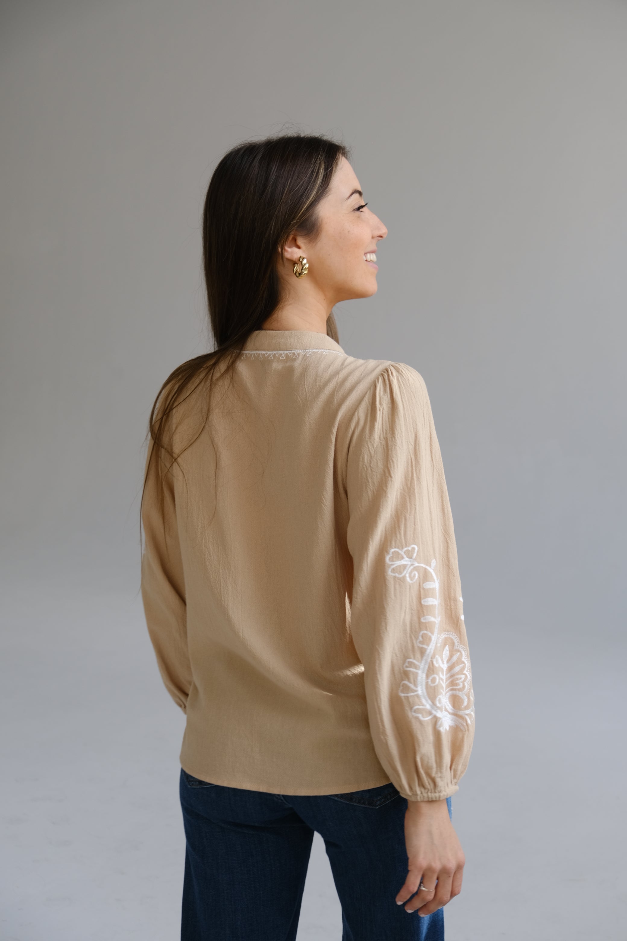 Camisa Tina Camel