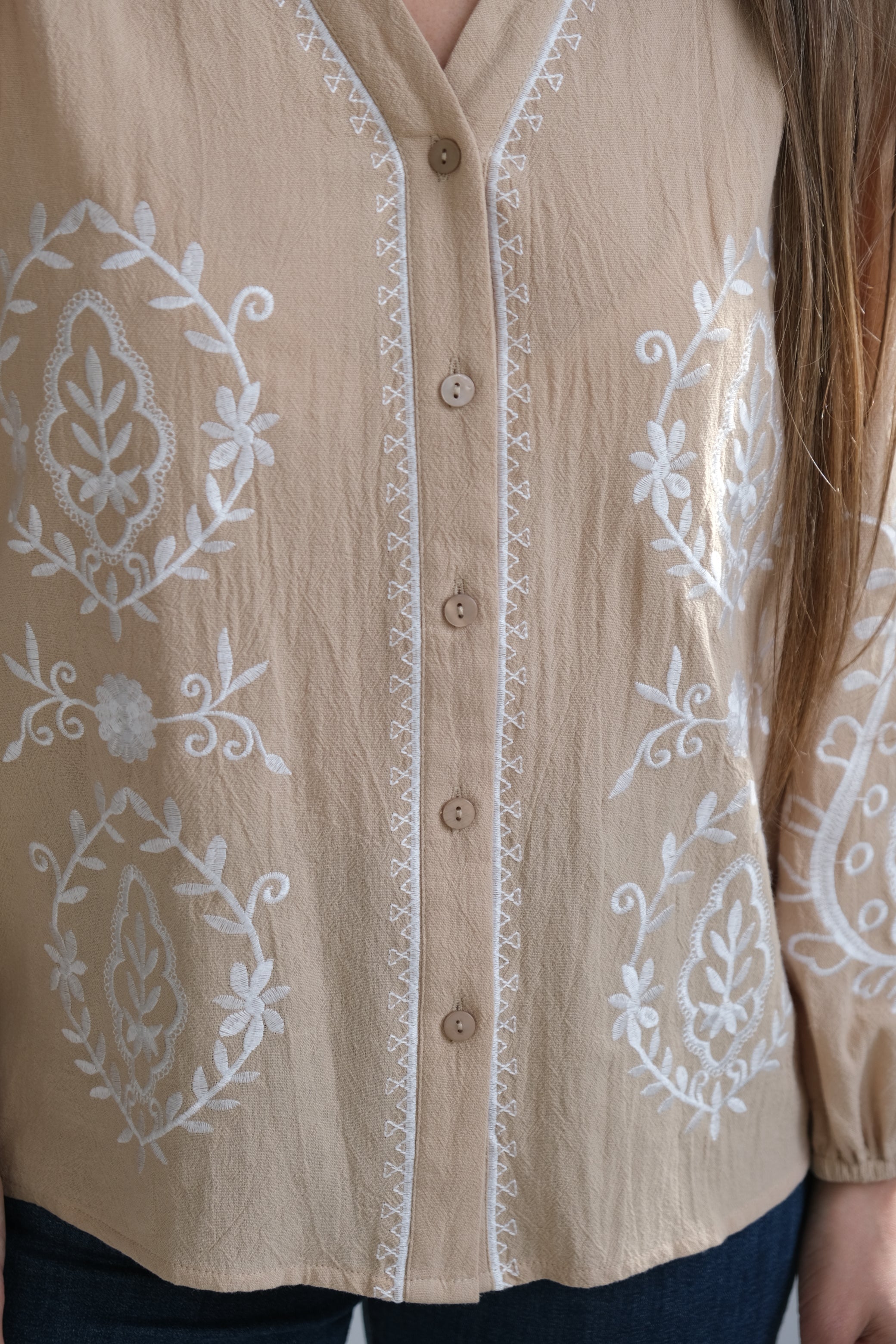 Camisa Tina Camel