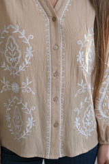 Camisa Tina Camel