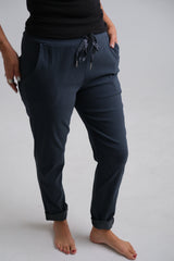 Pantalón Strech Recto Azul Marino