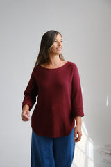 Sweater Comodín Bordo