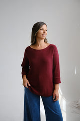 Sweater Comodín Bordo