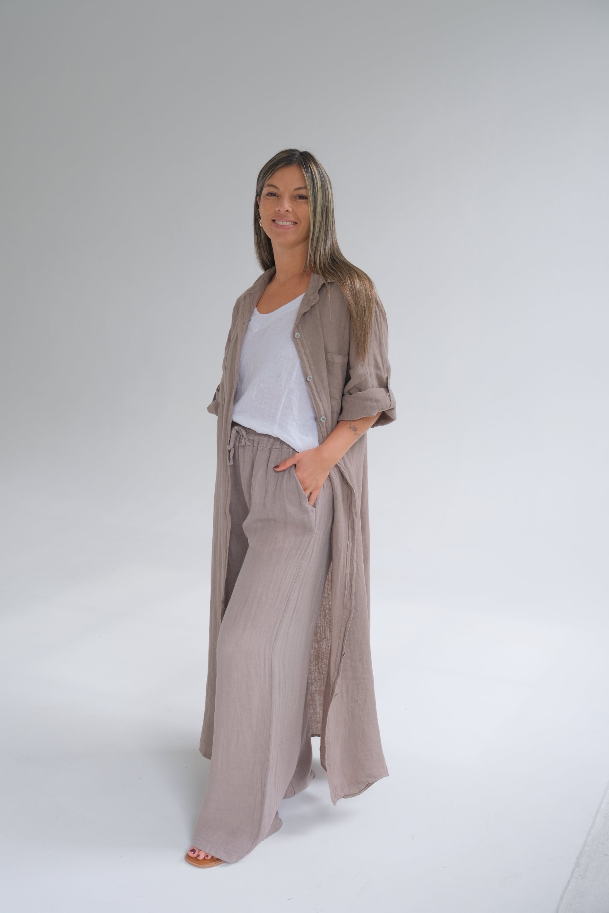 Pantalon Clio Visón