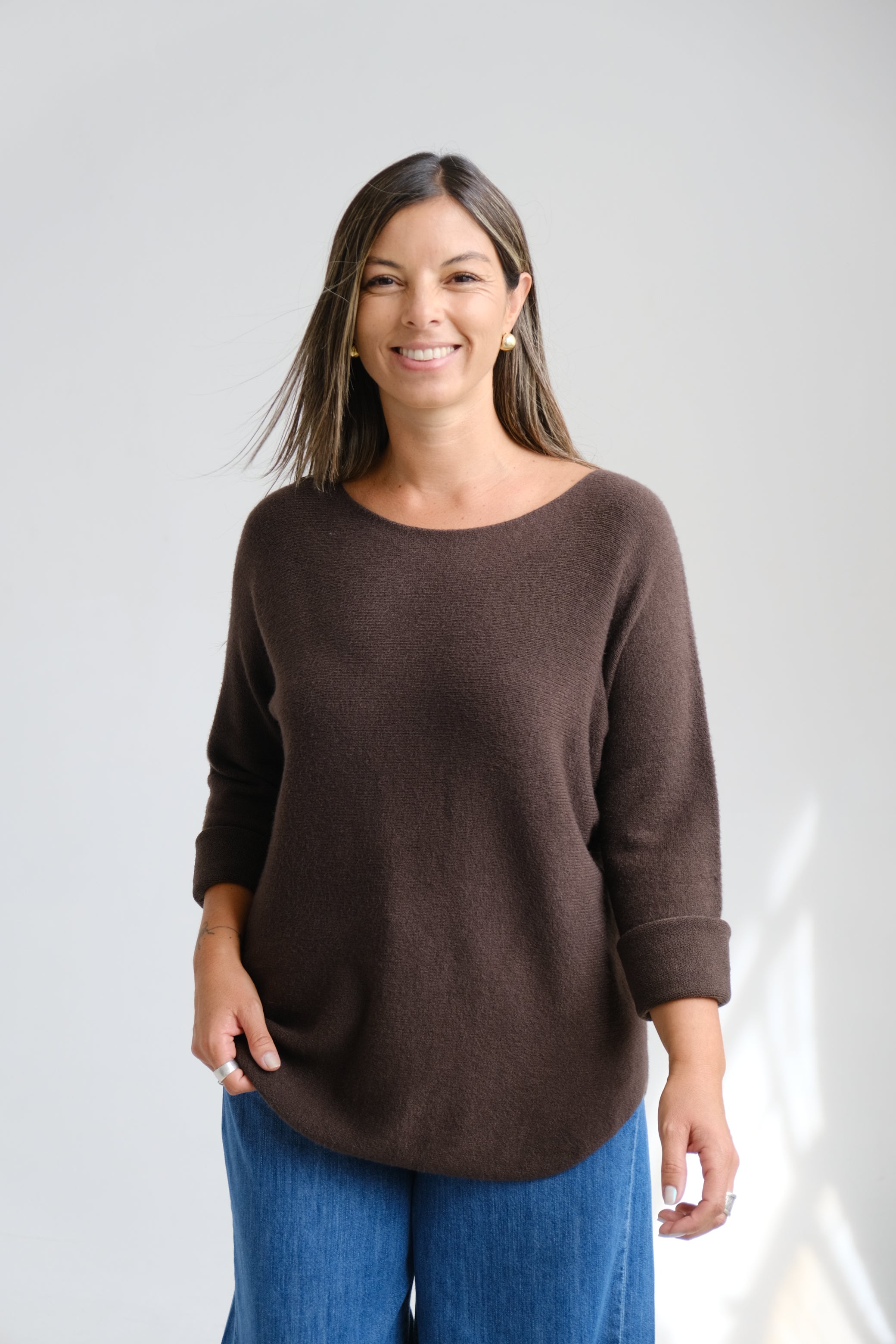 Sweater Comodín Chocolate