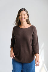 Sweater Comodín Chocolate