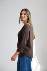 Sweater Comodín Chocolate