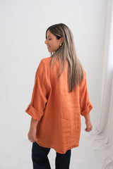 Camisa Pocket Terracota