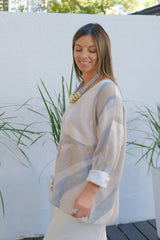 Sweater Ondas Beige