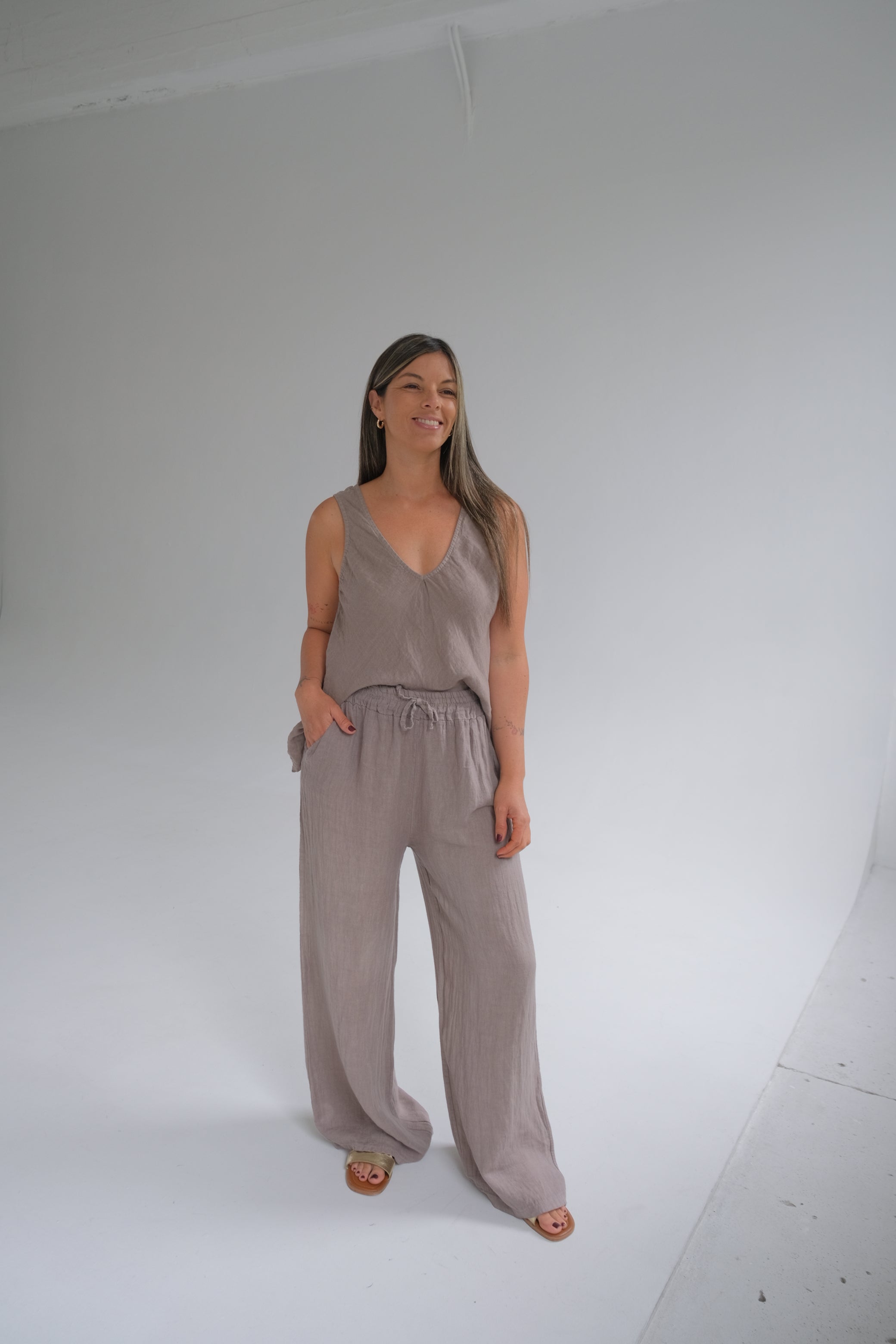 Pantalon Clio Visón