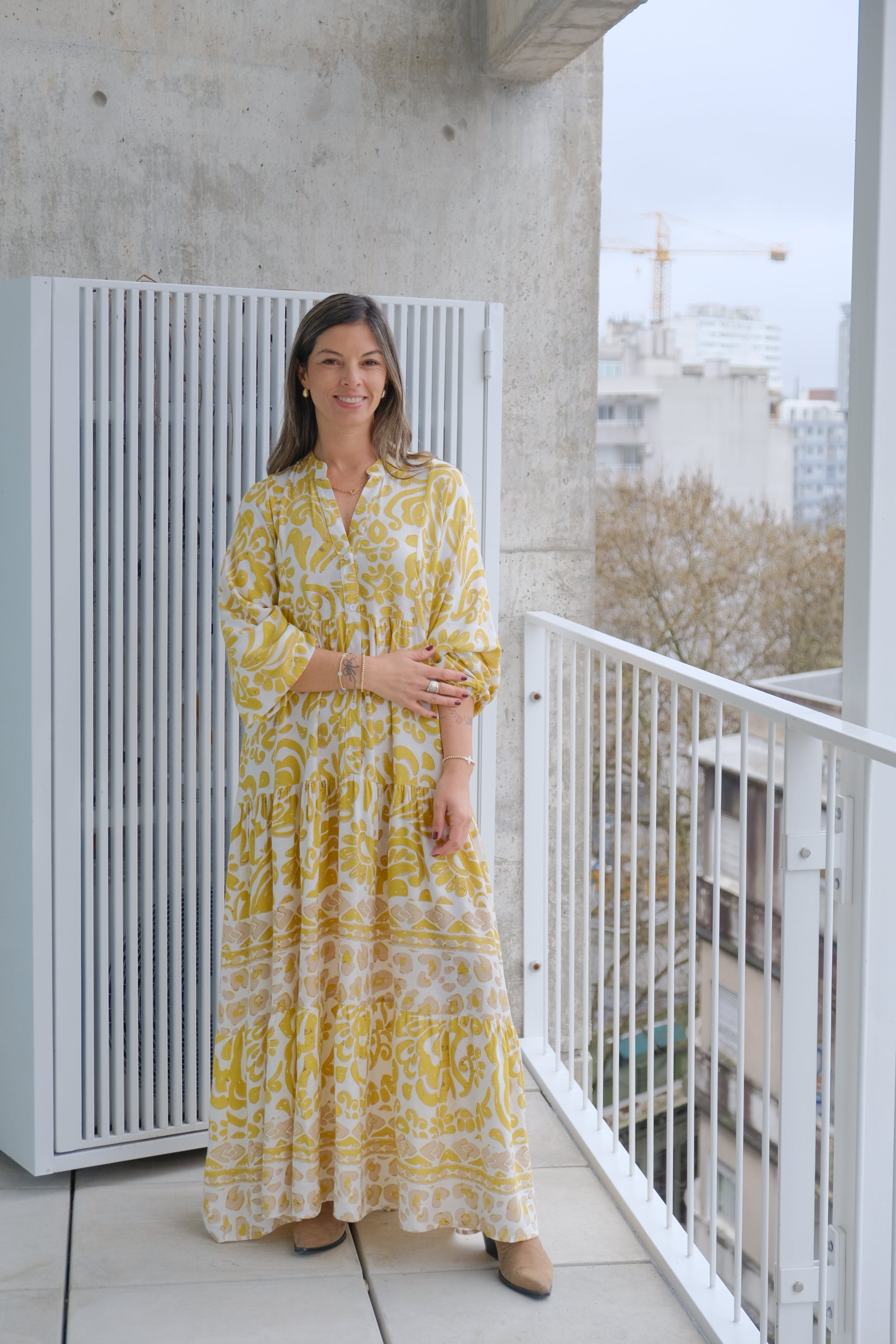 Vestido Amador Amarillo CÁPSULA