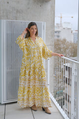 Vestido Amador Amarillo CÁPSULA