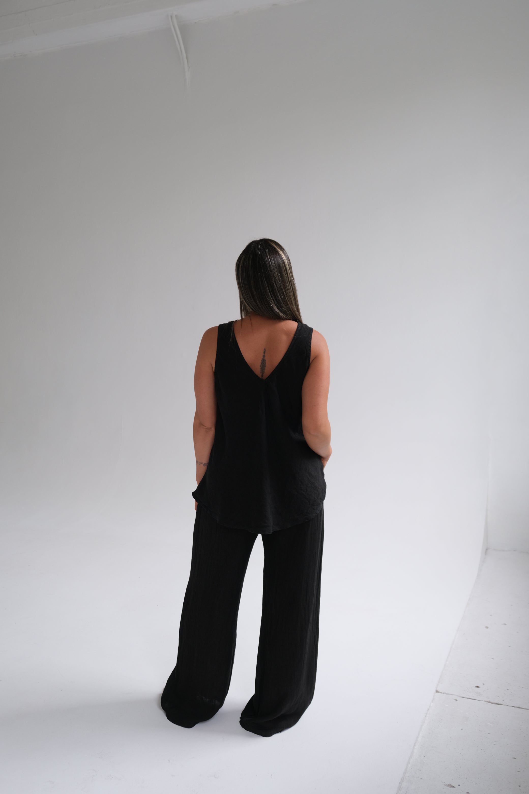 Musculosa Hera Negro