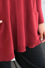 Sweater Basic Bordó