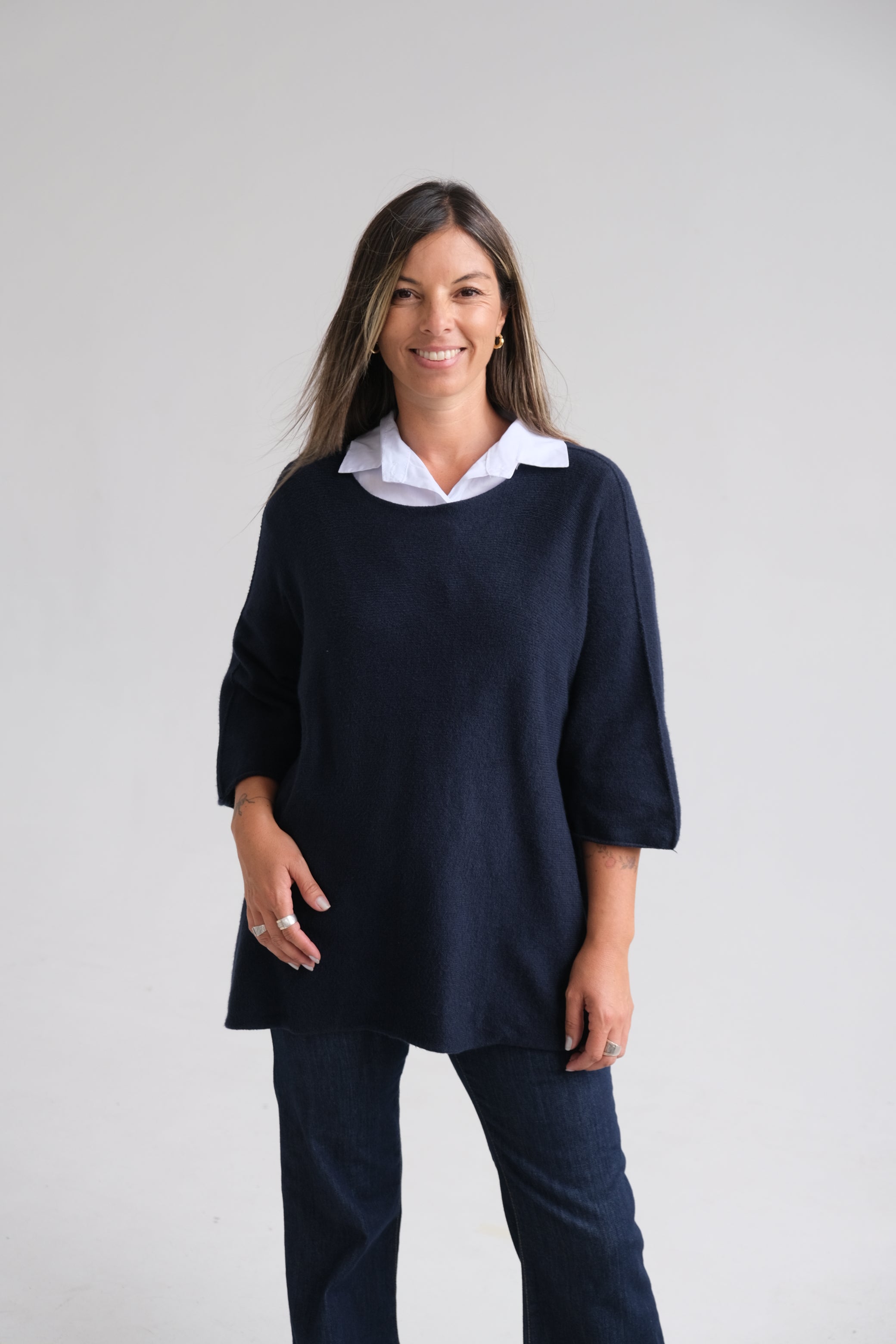 Sweater Primario Azul Marino