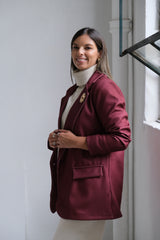 Blazer Vita Bordó