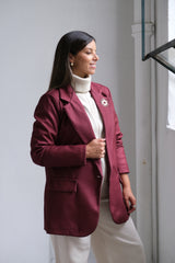 Blazer Vita Bordó