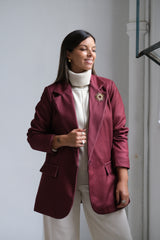 Blazer Vita Bordó