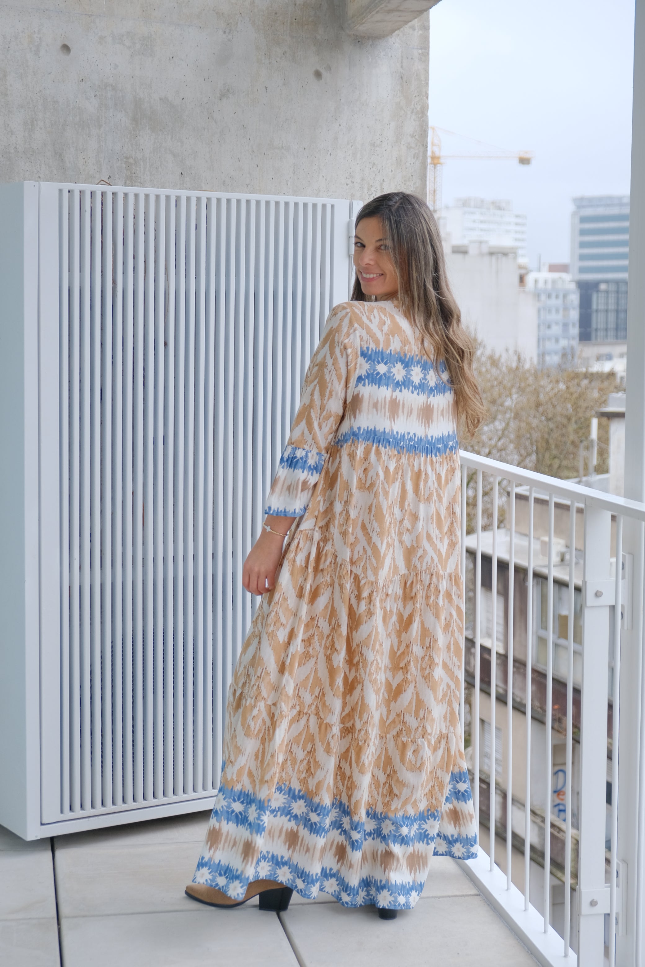 Vestido Vera Beige CÁPSULA