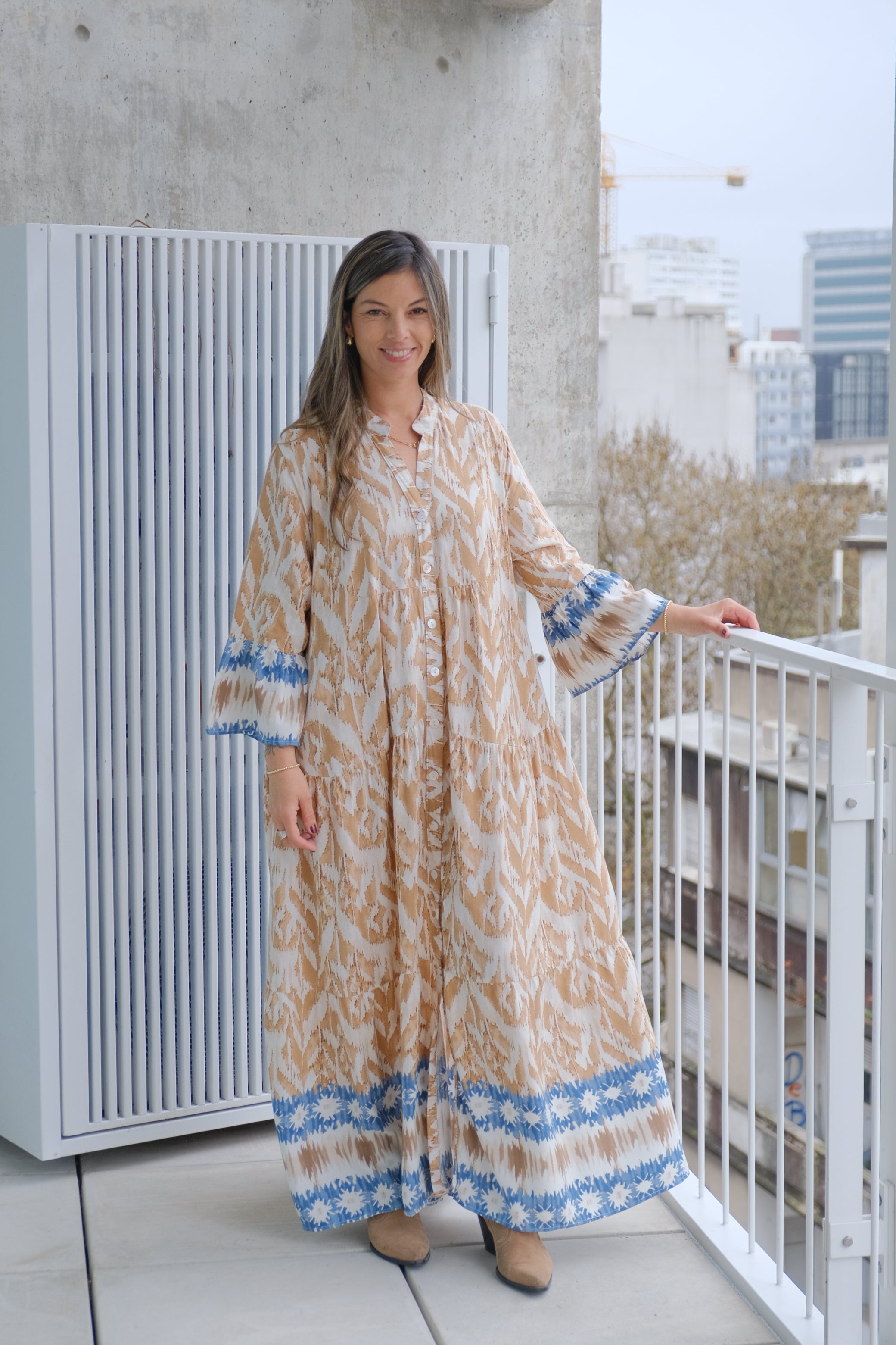 Vestido Vera Beige CÁPSULA