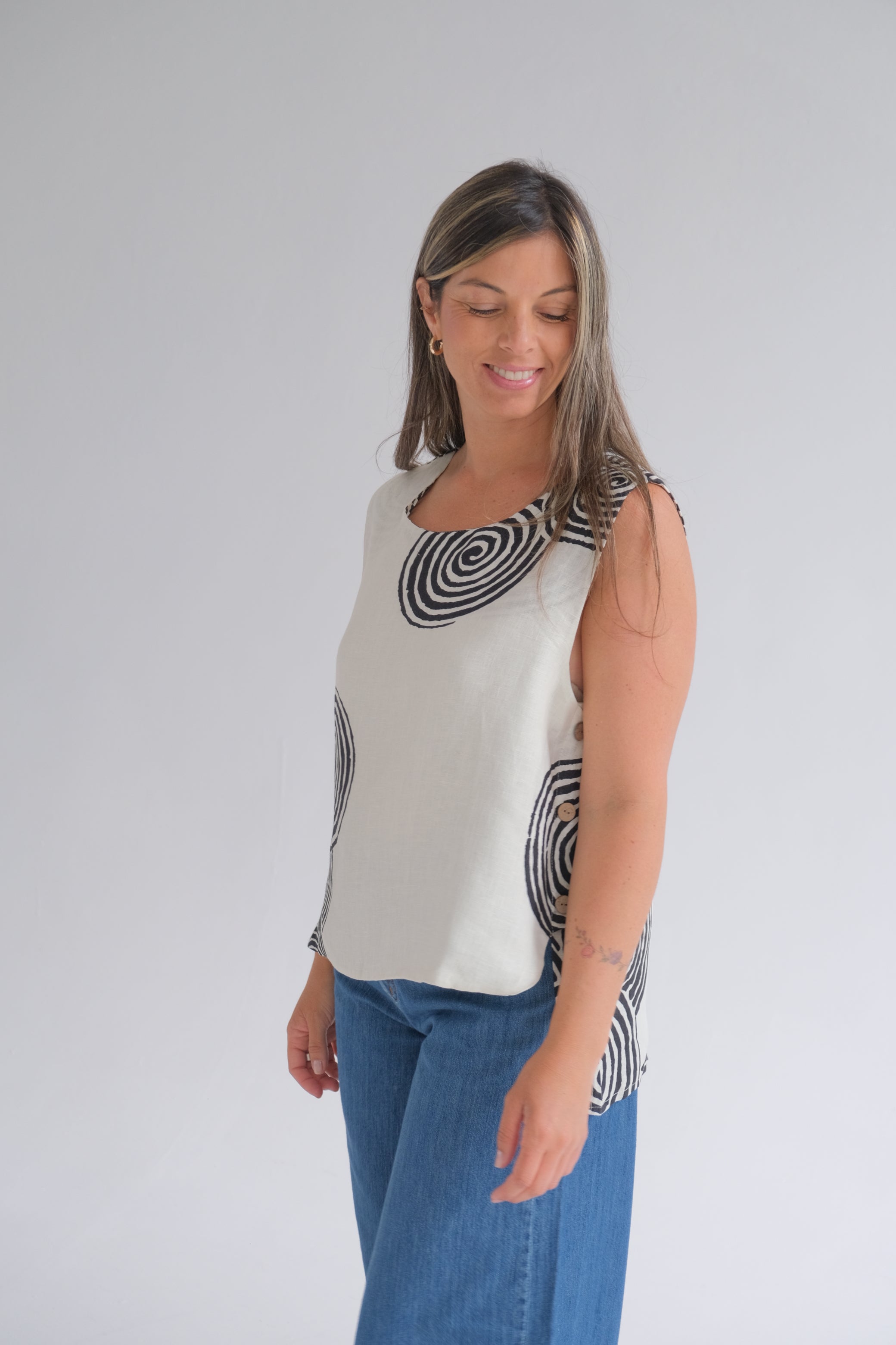 Musculosa Anthea Negro