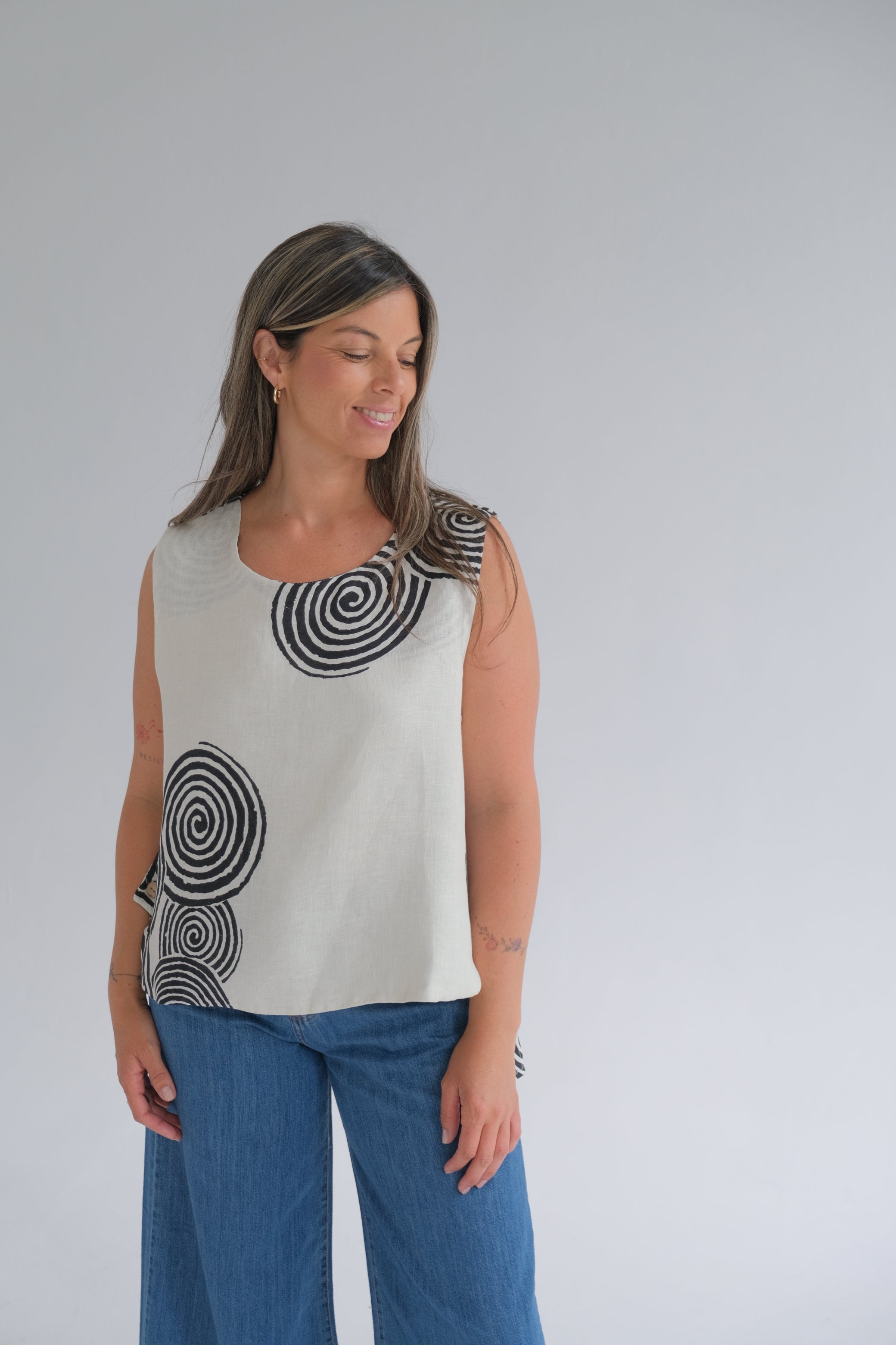 Musculosa Anthea Negro