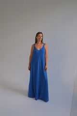 Vestido Luisana Azul Francia