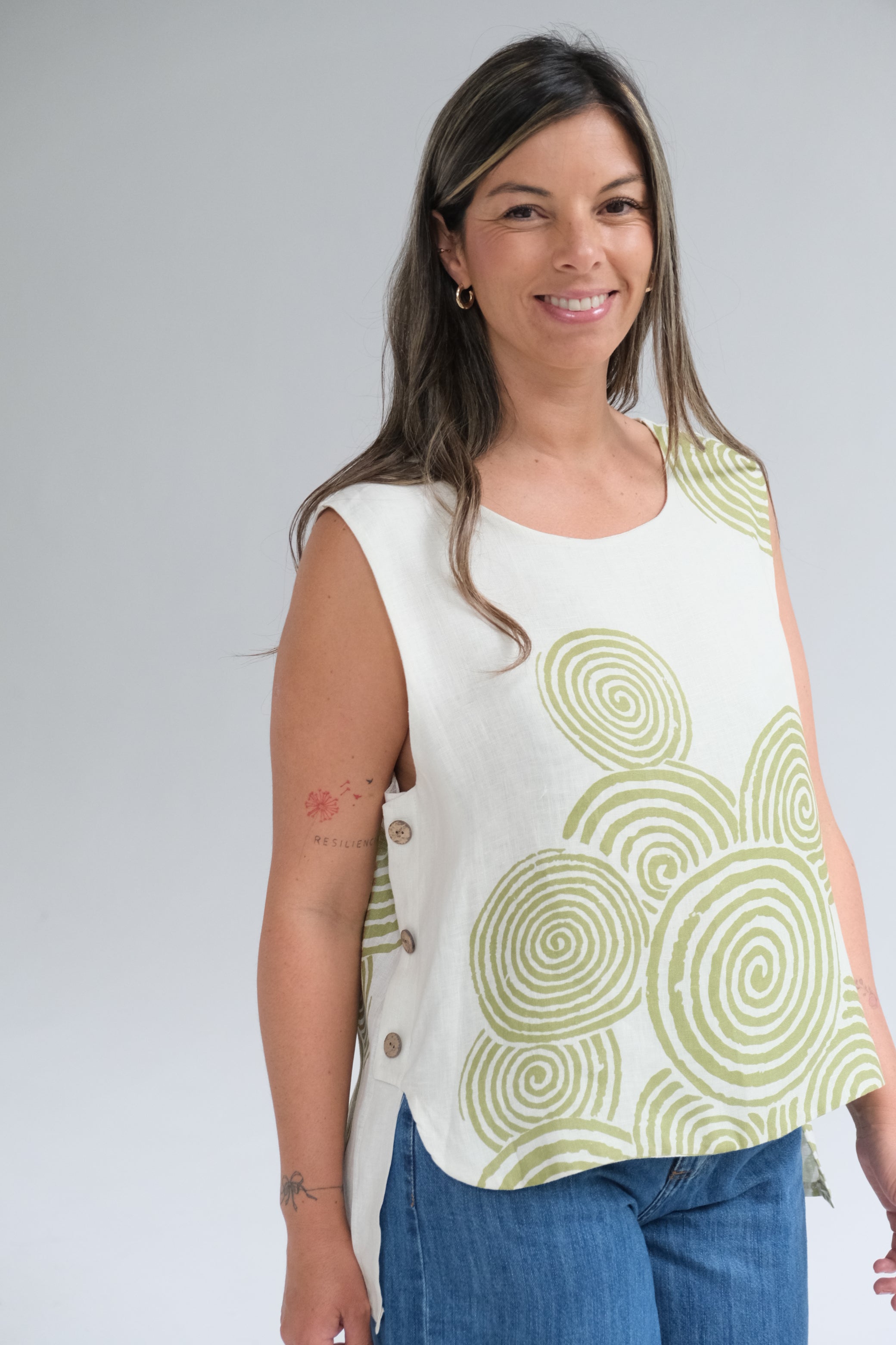 Musculosa Anthea Pistacho