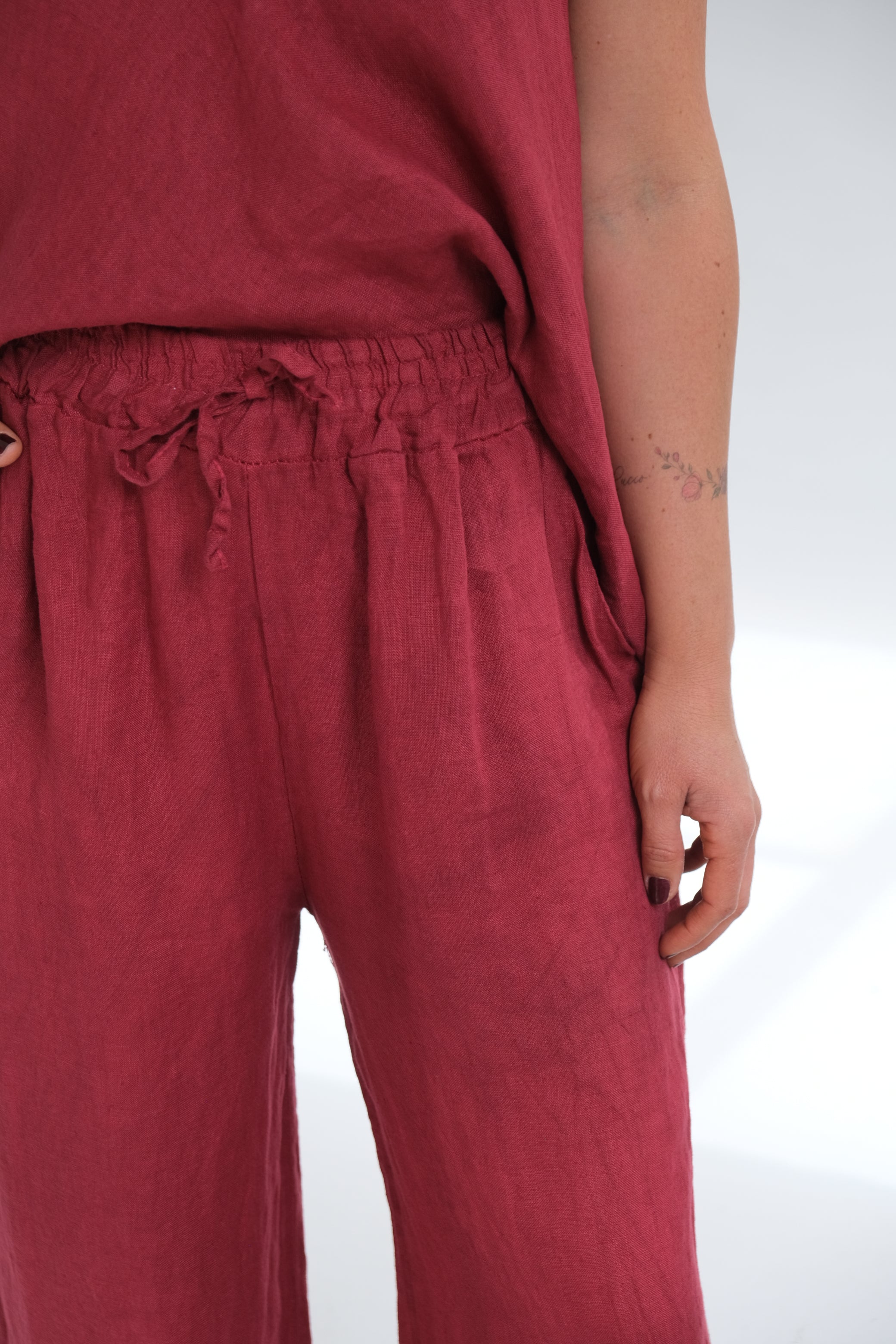 Pantalon Clio Bordeaux