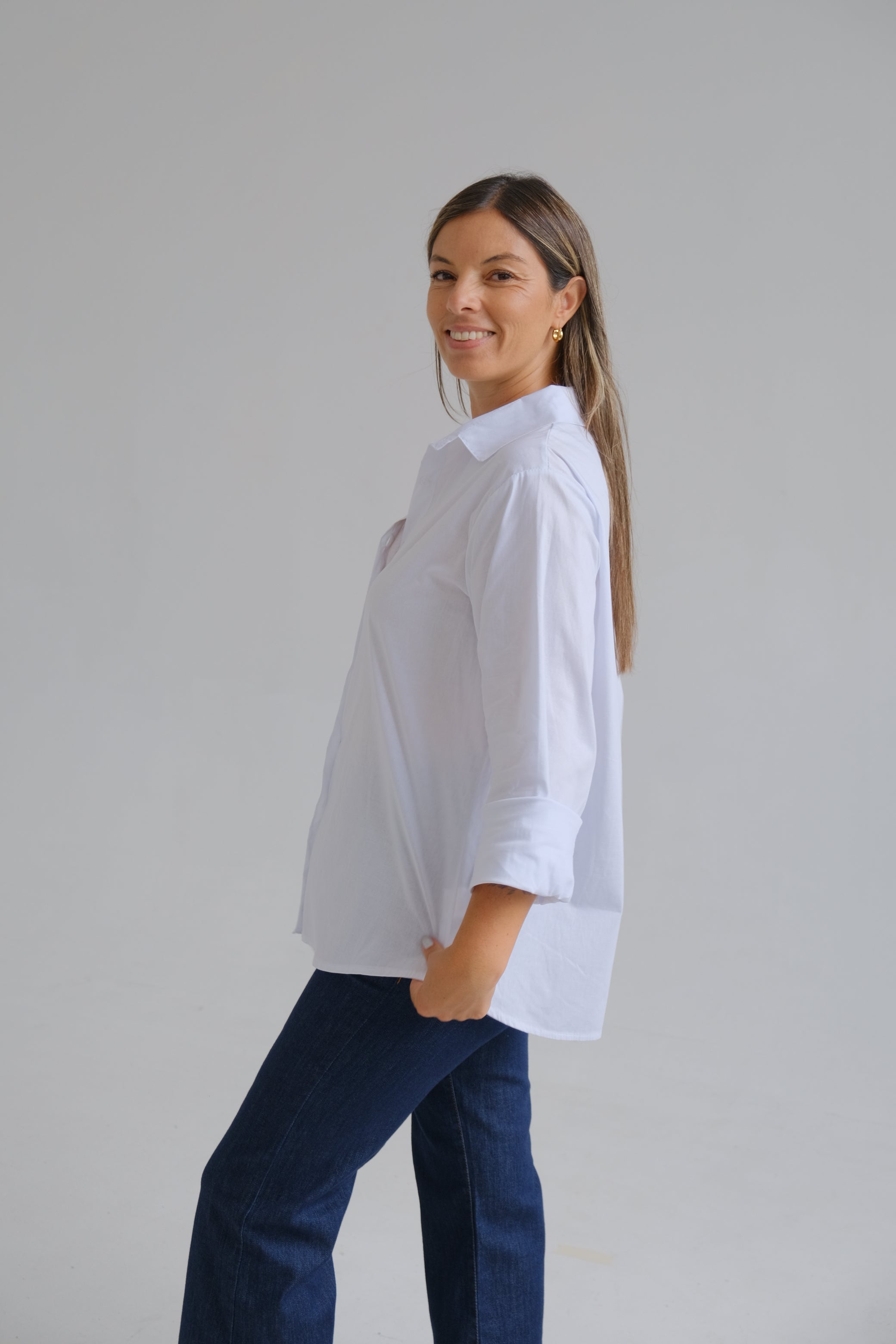 Camisa Basica Blanca