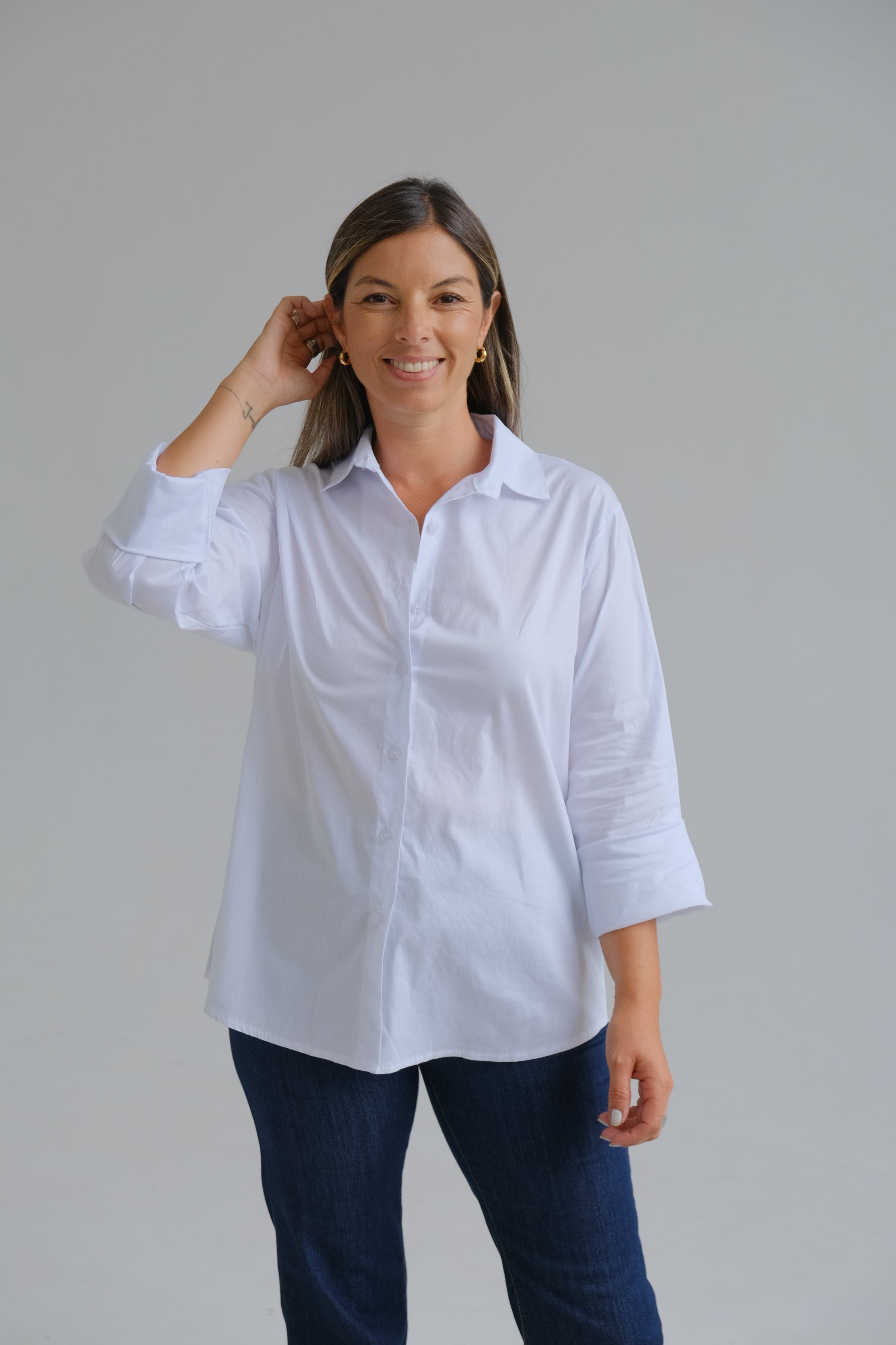 Camisa Basica Blanca