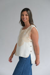 Musculosa Anthea Beige
