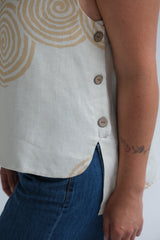 Musculosa Anthea Beige