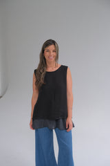 Musculosa Bluma Negro