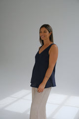 Musculosa Hera Azul Marino