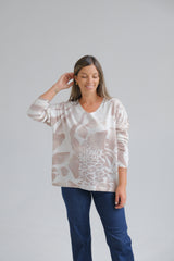 Sweater Hibisco Tostado