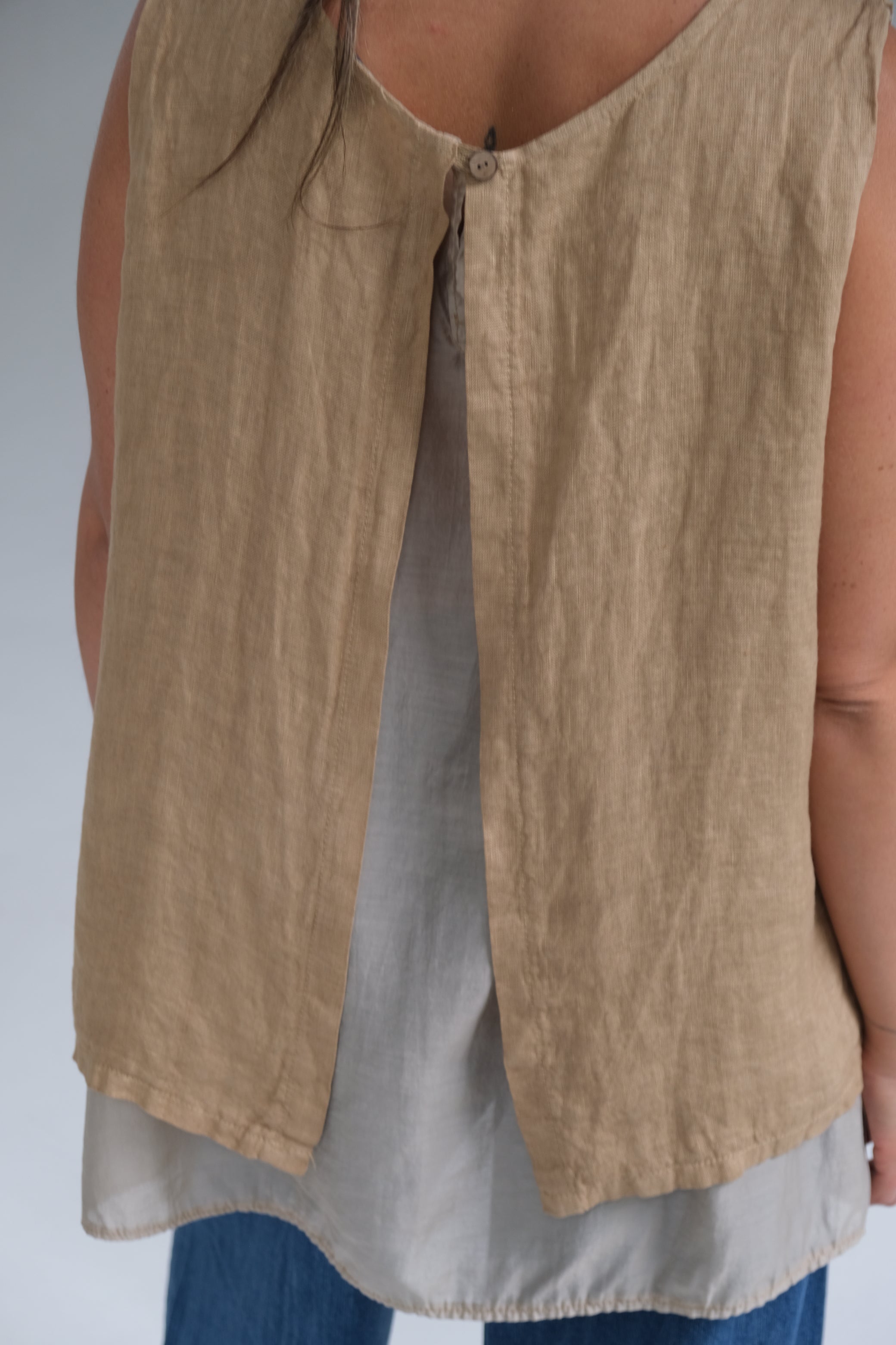 Musculosa Bluma Tostado