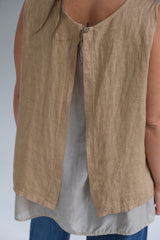 Musculosa Bluma Tostado