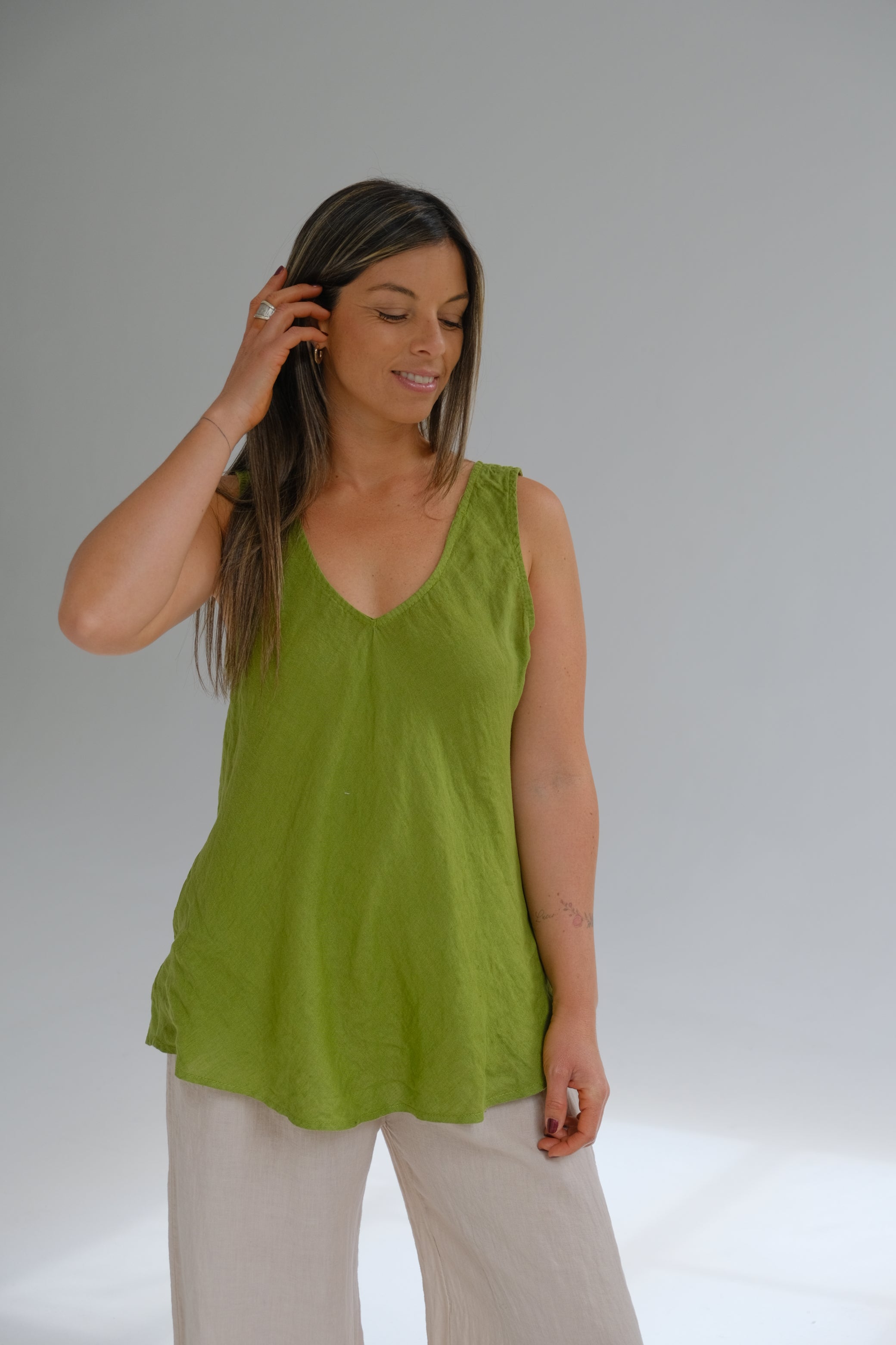 Musculosa Hera Pistacho