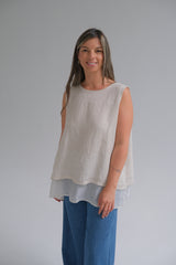 Musculosa Bluma Beige