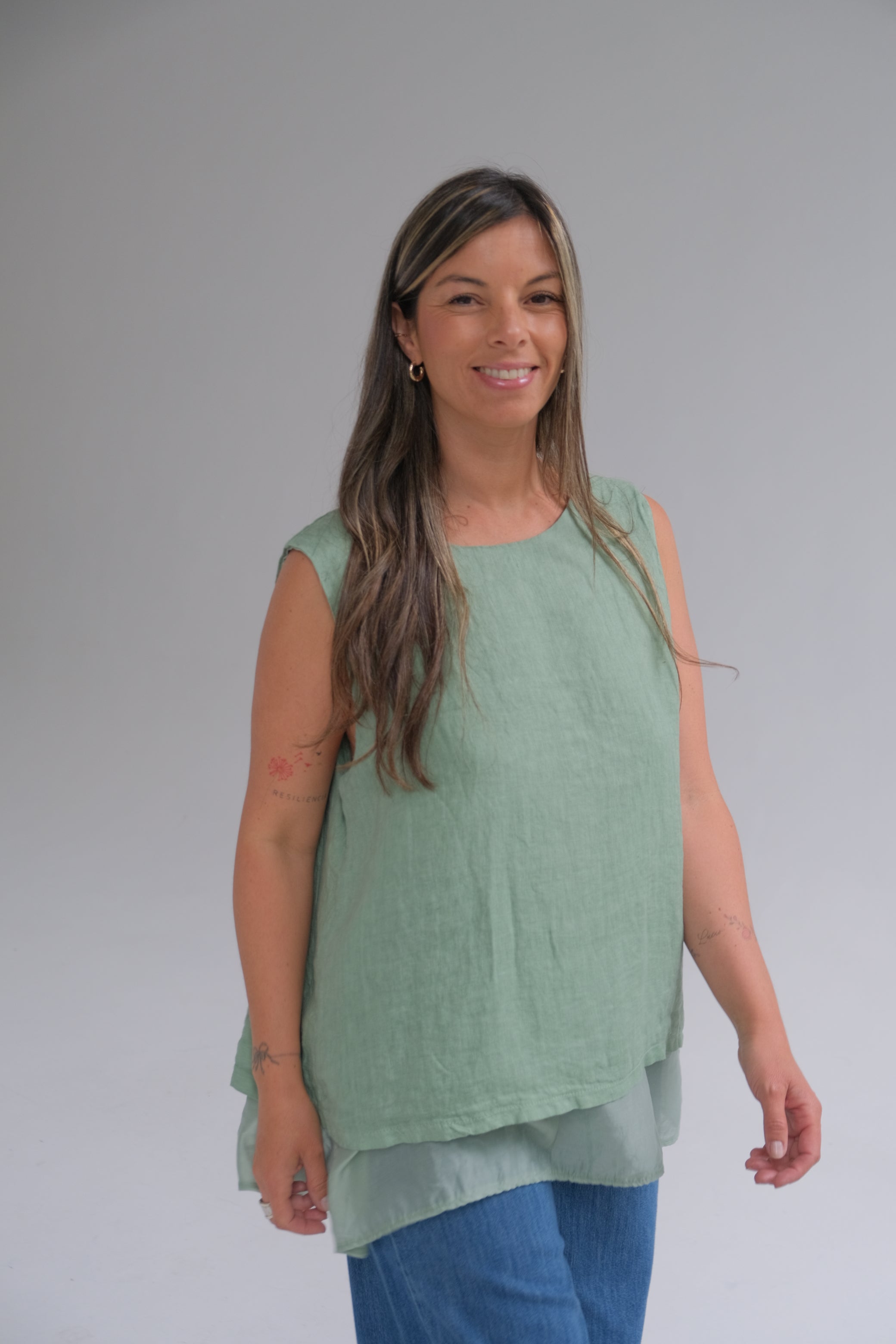 Musculosa Bluma Verde