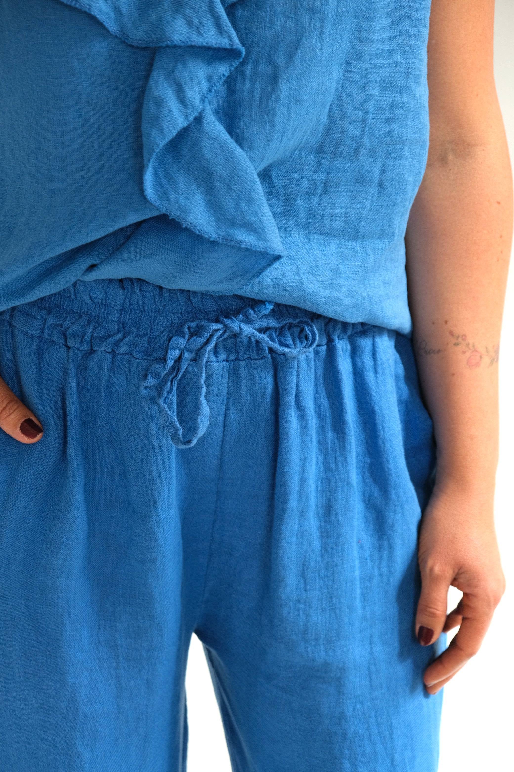 Pantalon Clio Azul Francia