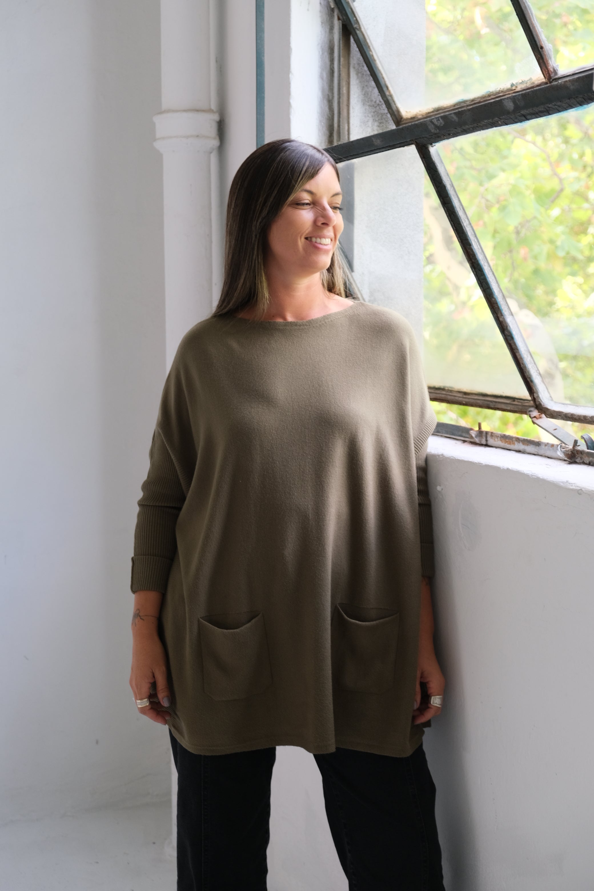 Sweater Oversize Verde